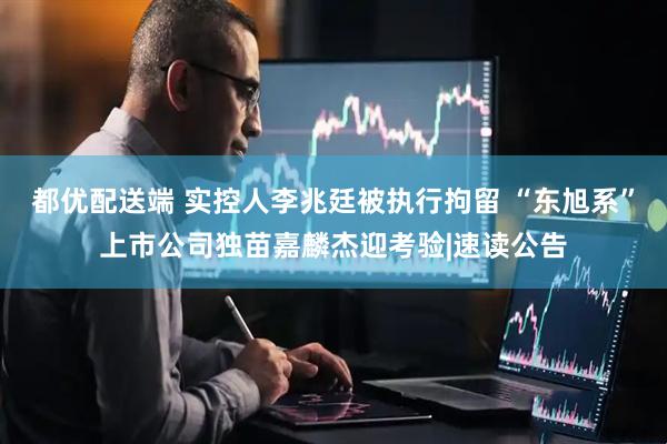 都优配送端 实控人李兆廷被执行拘留 “东旭系”上市公司独苗嘉麟杰迎考验|速读公告